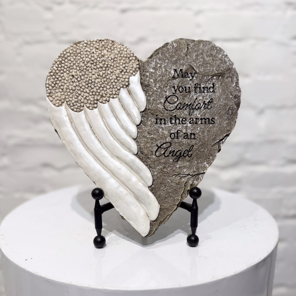 Arms of an Angel plaque