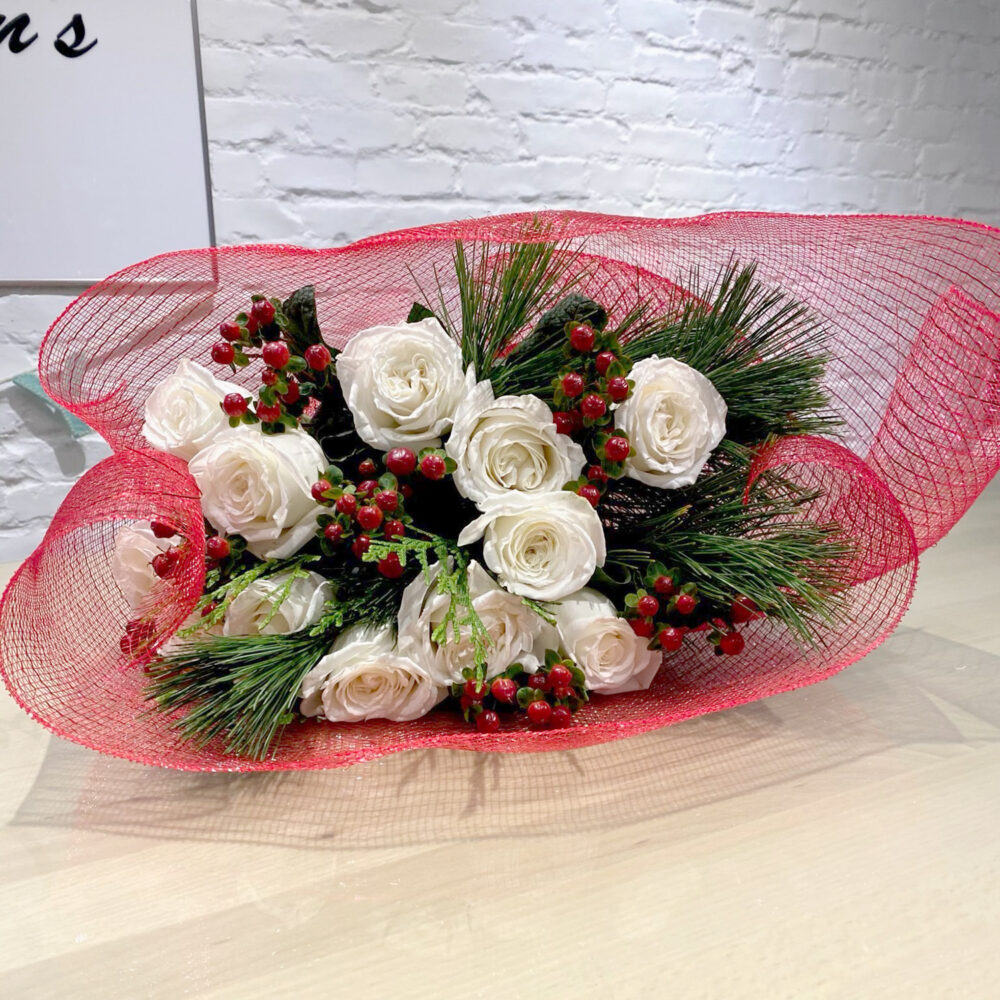 Winter Rose Bouquet