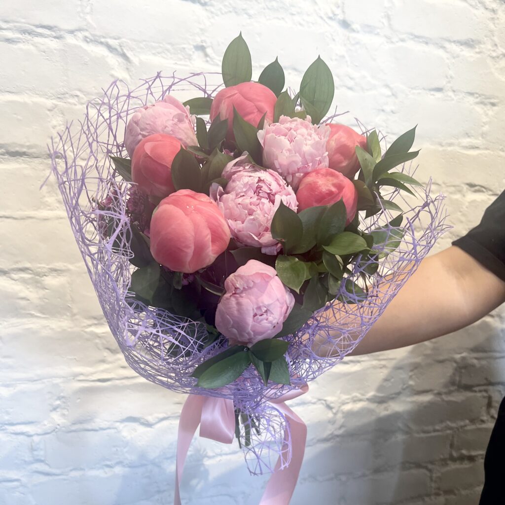 Peonies Please Handtied Bouquet