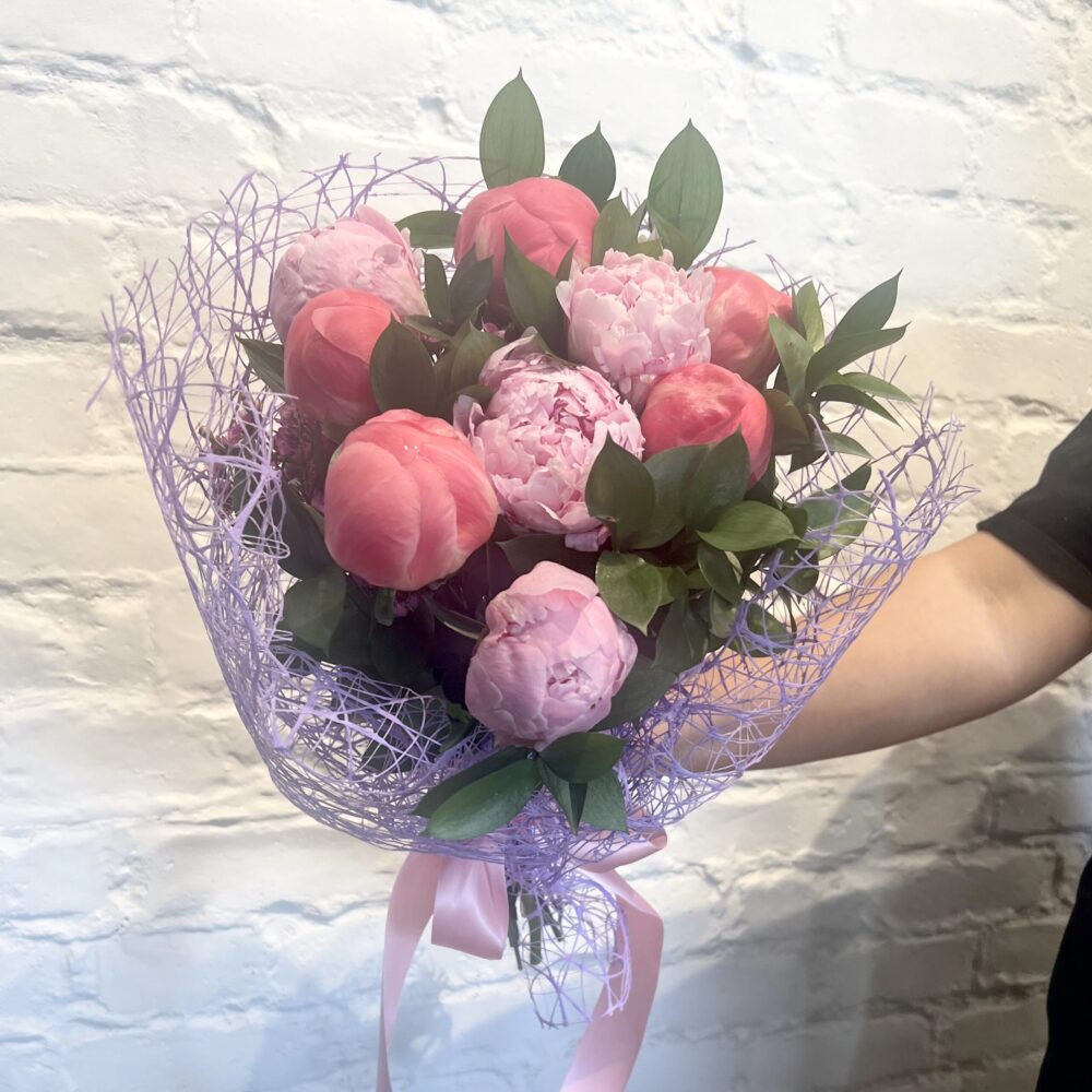 Peonies Please Handtied Bouquet