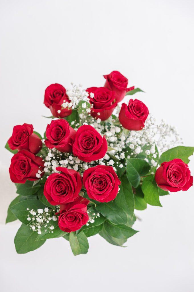 Red rose bouquet