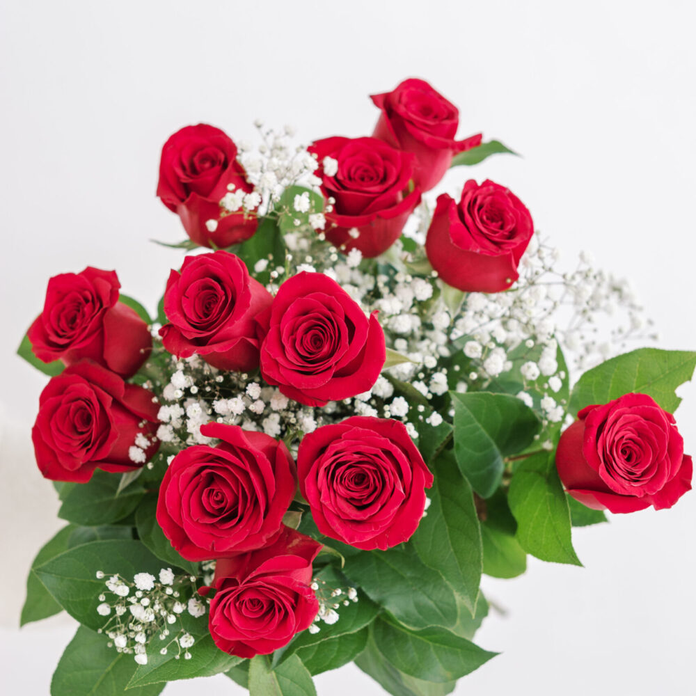 Red rose bouquet