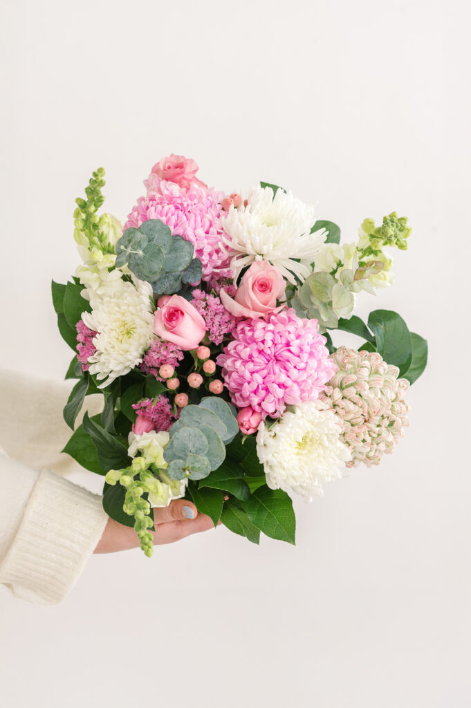 Pretty In Pink Handtied Bouquet