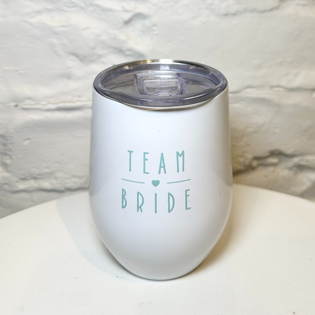 TEAM BRIDE wine tumblers for bachelorette party