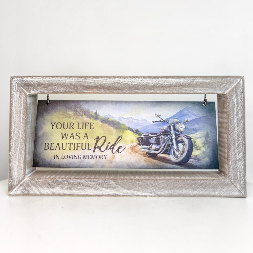 Motorcycle Tribute Sign