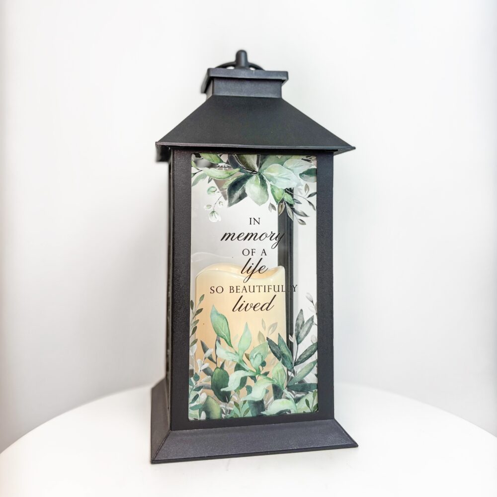 A Life Beautifully Lived Lantern