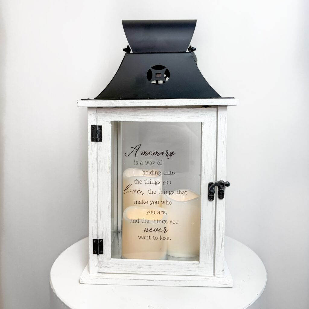 Holding Onto Memories Lantern