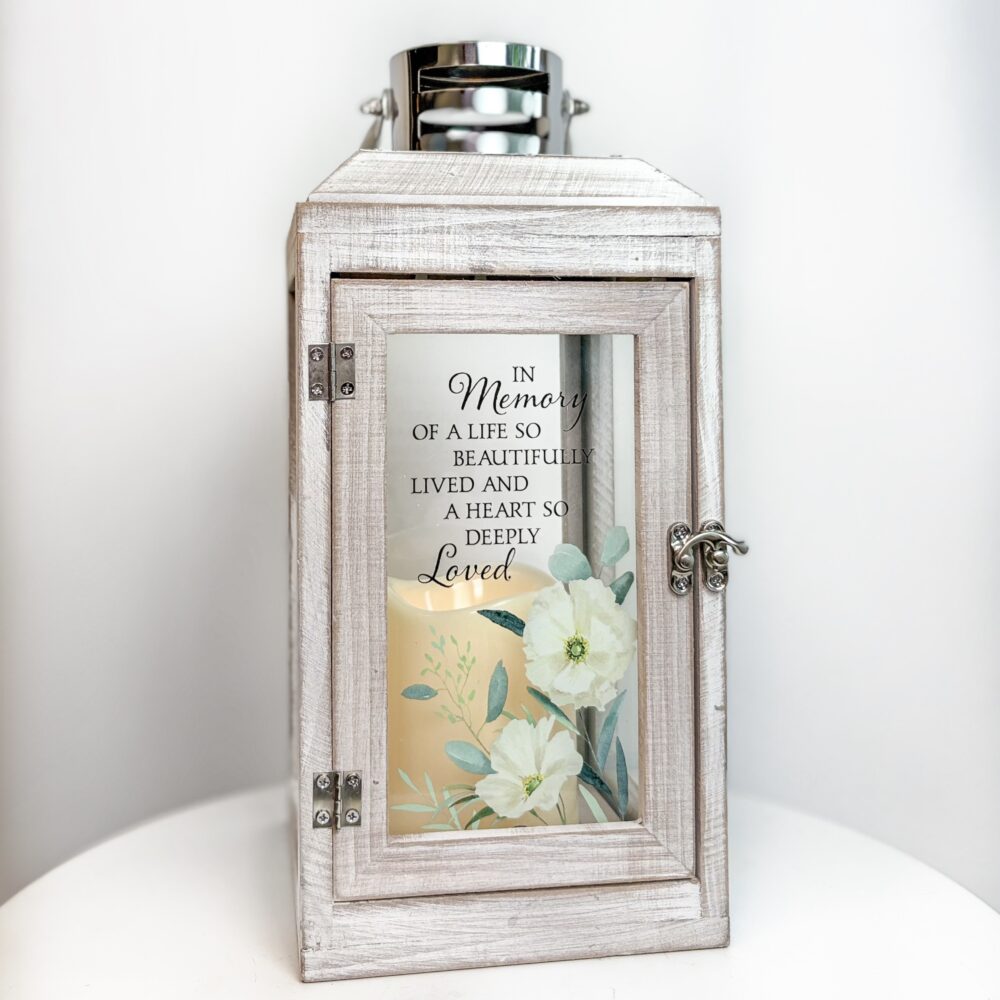 Deeply Loved Memorial Lantern