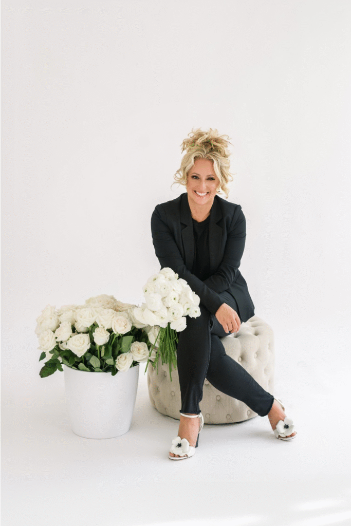 Krissy Thiessen, owner of The Flower Shop at Thiessen's