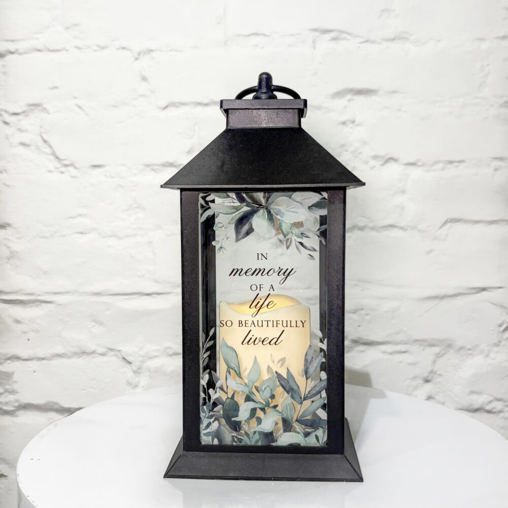 A Life Beautifully Lived Lantern